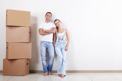 Local removals team supporting a move in Fulham