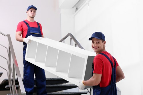 Professional removal team handling a home move in Fulham