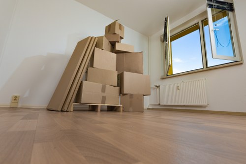 Different sizes of storage units in Fulham