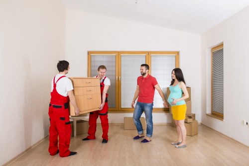 Man and van service helping with a move in Fulham