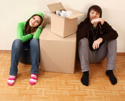 Household furniture being moved safely by Fulham removal services