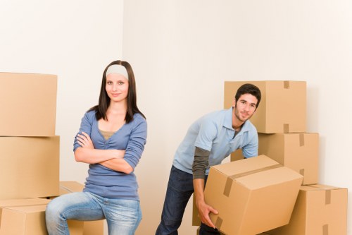 Commercial furniture pick-up in Fulham office clearance