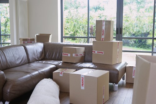 Man and van service assisting with a flat move in Fulham