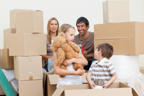 Professional furniture removal service handling bulky items in Fulham