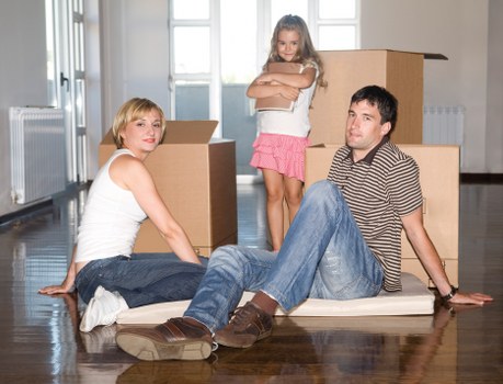 Professional office movers handling business equipment during a Fulham relocation